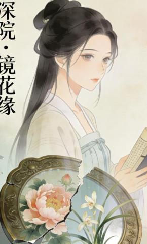 短剧《深院镜花缘》海报