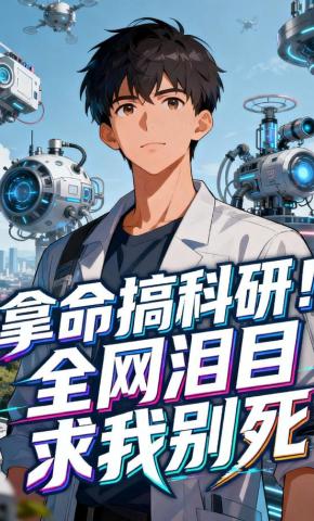 短剧《拿命搞科研！全网泪目求我别死》海报