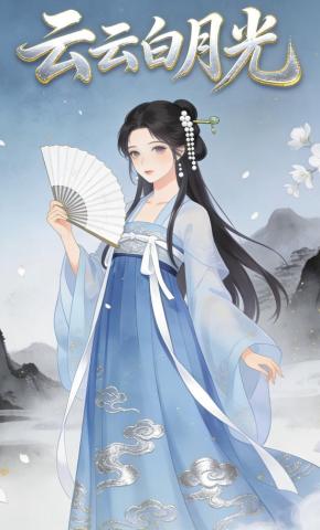 短剧《云云白月光》海报