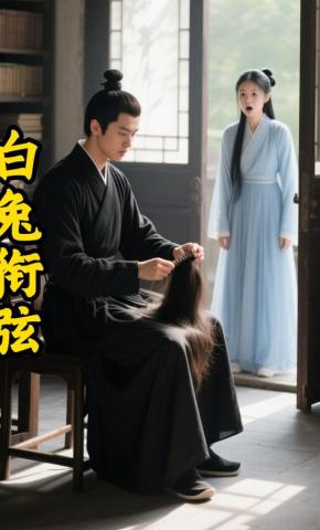 短剧《白兔衔弦》海报