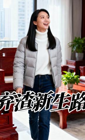 短剧《弃渣新生路》海报