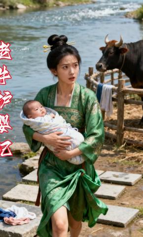 短剧《老牛护婴记》海报