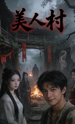 短剧《美人村》海报