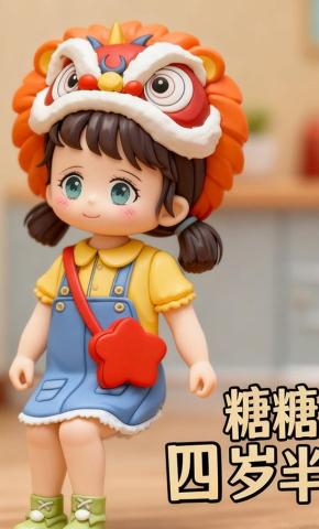 短剧《糖糖四岁半》海报