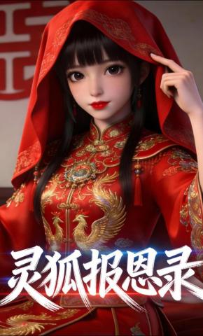 短剧《灵狐报恩录》海报