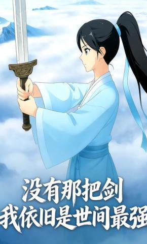 短剧《没有那把剑，我依旧是世间最强》海报