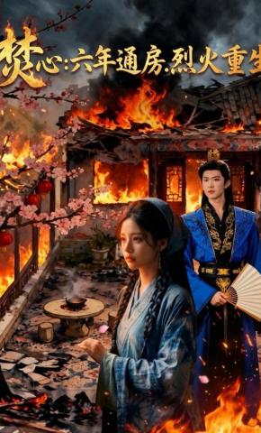 短剧《焚心：六年通房，烈火重生》海报