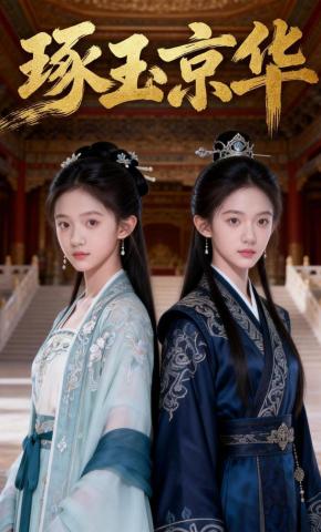 短剧《琢玉京华》海报
