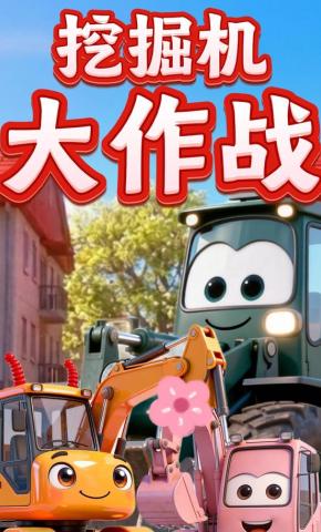 短剧《挖掘机大冒险》海报