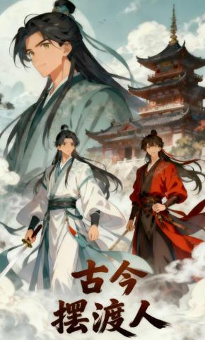 短剧《古今摆渡人》海报