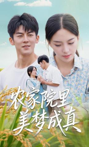 短剧《农家院里美梦成真》海报