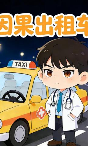 短剧《因果出租车》海报