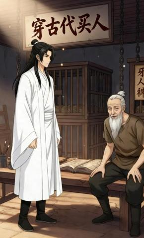 短剧《穿古代买人》海报