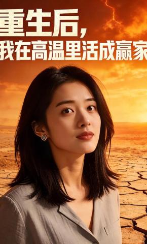 短剧《重生后，我在高温里活成赢家》海报