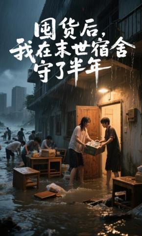 短剧《囤货后，我在末世宿舍守了半年》海报