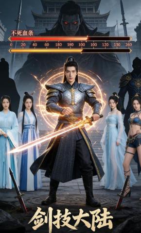 短剧《剑技大陆》海报