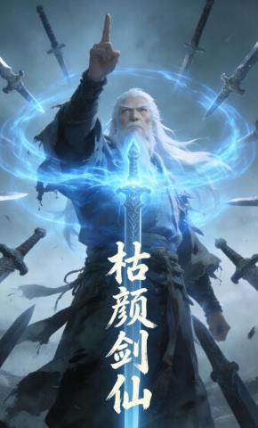 短剧《枯颜剑仙》海报