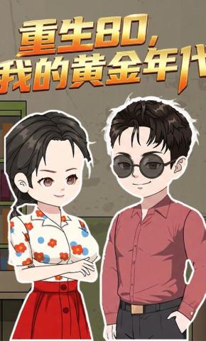 短剧《重生80，我的黄金年代》海报