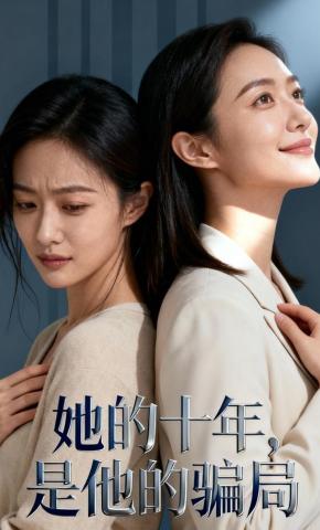 短剧《她的十年，是他的骗局》海报