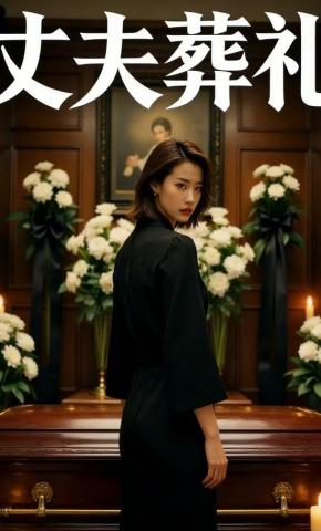 短剧《丈夫葬礼》海报