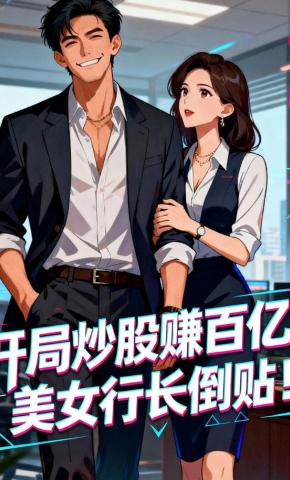 短剧《开局炒股赚百亿，美女行长倒贴！》海报