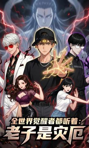 短剧《全世界觉醒者都听着：老子是灾厄》海报