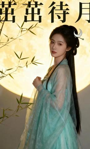 短剧《茁茁待月》海报