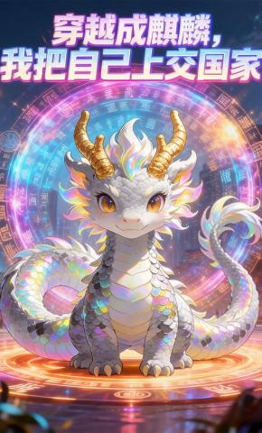 短剧《穿越成麒麟，我把自己上交国家》海报