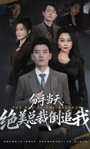 短剧《分手当天，绝美总裁倒追我》海报
