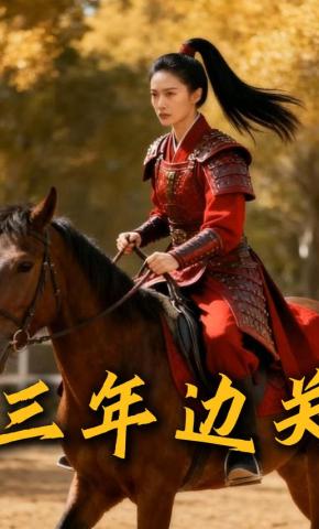 短剧《三年边关》海报