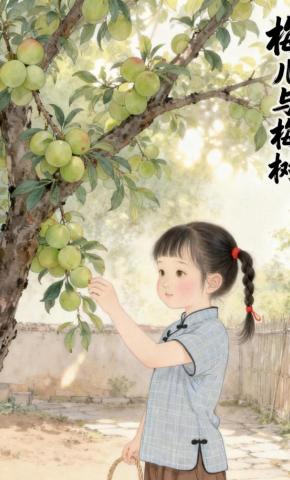 短剧《梅儿与梅树》海报