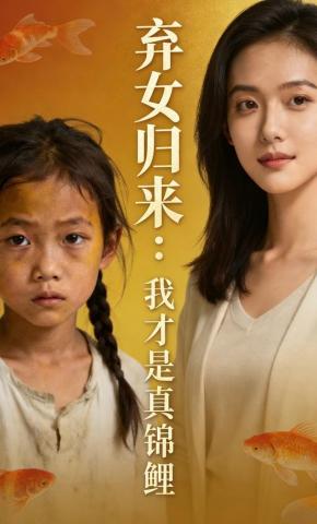 短剧《弃女归来：我才是真锦鲤》海报