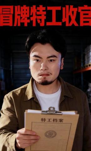 短剧冒牌特工收官海报