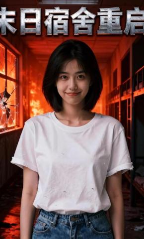 短剧《末日宿舍重启》海报
