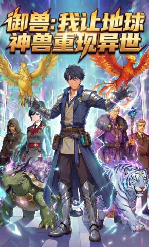 短剧《御兽：我让地球神兽重现异世》海报