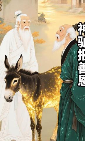 短剧《神驴报善恩》海报