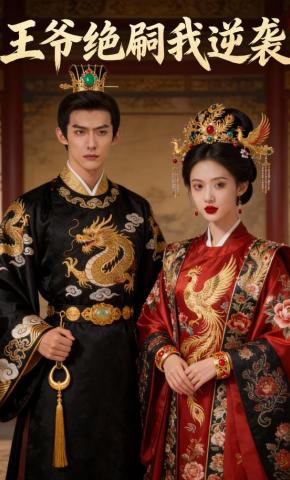 短剧《王爷绝嗣我逆袭》海报