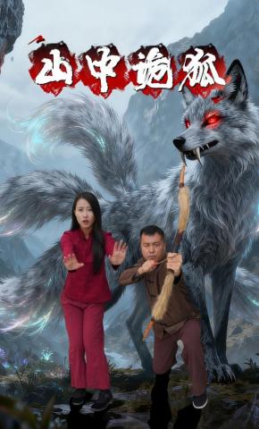短剧《山中诡狐》海报