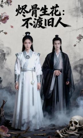 短剧《烬骨生花：不渡旧人》海报