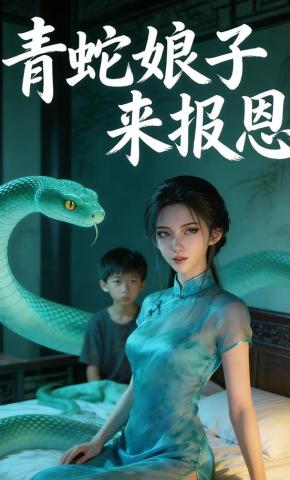 短剧《青蛇娘子来报恩》海报