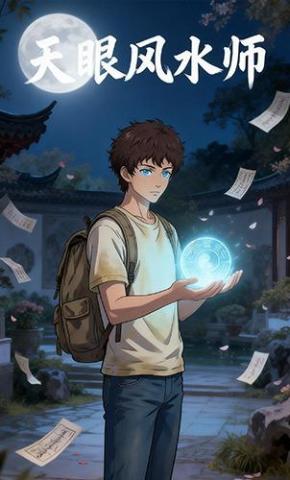 短剧《天眼风水师》海报