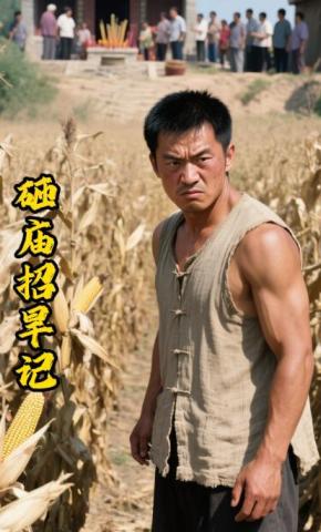 短剧《砸庙招旱记》海报