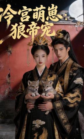 短剧《冷宫萌崽：狼帝宠》海报