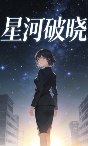 短剧《星河破晓》海报