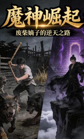 短剧《魔神崛起：废柴嫡子的逆天之路》海报