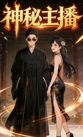 短剧《神秘主播》海报