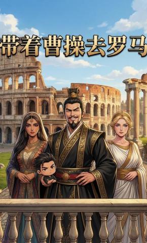 短剧《带着曹操去罗马》海报