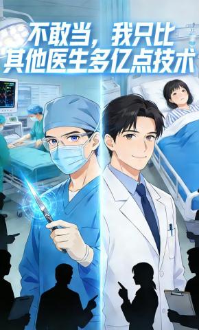 短剧《不敢当，我只比其他医生多亿点技术》海报