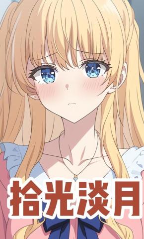 短剧《拾光淡月》海报