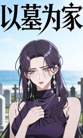 短剧《以墓为家》海报